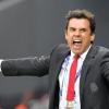 Wales-Coach Chris Coleman steht mit Wales im Halbfinale der EM.