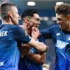 Hoffenheim feiert den ersten Europapokal-Sieg in seiner Vereinsgeschichte.