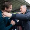 Zwei, die sich gut verstehen: Bayern-Coach Julian Nagelsmann und Christian Streich, Trainer des SC Freiburg.
