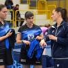 Diana Styhar, Ganna Farladanska und Vitalija Venckute vom TTC Langweid wollen die Farben der Tischtennis-Hochburg vom Lech beim Deutschland-Pokal in Berlin hoch halten.