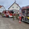 Mehrere Feuerwehren waren nach einem schlimmen häuslichen Unfall in Natterholz vor Ort.