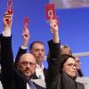 Die Führungsriege der SPD stimmt ab: Will die Basis eine erneute Große Koalition? 