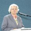 Brigitte Laske gratulierte im Namen des Bayerischen Landessportverbandes.