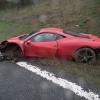 Bei dem Ferrari entstand ein Sachschaden von etwa 240.000 Euro.