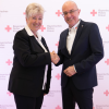 Landrat Klaus Metzger trat die Nachfolge von Angelika Schorer als Vorsitzender des Roten Kreuzes in Schwaben an.