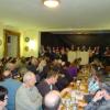 Rund 250 Zuhörer waren in den Saal des Gasthauses "Zur Rose" gekommen, um ihre Solidarität mit dem Freizeitbad "Almarin" zu bekunden.