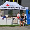 Veranstaltet von der BRK-Wasserwacht-Augsburg-West. Stand vom Kreisverband Augsburg-Stadt.