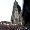 Schwörkonzert auf dem Ulmer Münsterplatz mit Neil Young