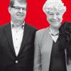 Ralf Stegner und Gesine Schwan sind ein mögliches Duo für den SPD-Vorsitz.