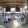 Bald ist der Durchgang durch die Schalterhalle gesperrt am Münchner Hauptbahnhof.