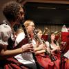 Beim Jahreskonzert des Musikvereins Obermeitingen im Bürgerhaus stand heuer Filmmusik im Mittelpunkt. 	