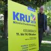 Hans-Peter Ziegler, Vorsitzender des Krumbacher Gewerbe- und Handelsvereins, freut sich auf die neue KRU. 