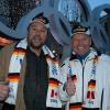 Manfred Haas (links) und Peter Einsiedler sind nur zwei der vielen deutschen Fans in Whistler