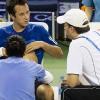 Philipp Kohlschreiber musste beim Turnier in Shanghai gegen Andy Roddick aufgeben.