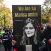 Mahsa Amini gilt weltweit als Gesicht des Widerstandes gegen das iranische Regime. Sie war im September 2022 nach Misshandlungen gestorben. 