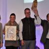 Die strahlenden Gewinner (von links): Carina Huch (Regionalmarketing Günzburg), Yvonne Streitel (Donautal-Aktiv), Axel Egermann (Regionalmarketing Günzburg) und Lothar Kempfle (Donautal-Aktiv). 