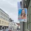 Christin Gmelch kennen die meisten Bürgerinnen und Bürger im Landkreis nur vom Wahlplakat. Trotzdem holte sie für ihre Partei 17 Prozent - das zweitstärkste Ergebnis in Oberbayern. 