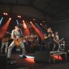 Die Band Dynamite spielte beim Motorradtreffen des MC Aspach in Tiefenried.