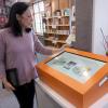 Klassisch und modern: Evelyn Leipert-Kutzner will die Stadtbibliothek an die Zukunft anpassen.