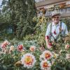 Im Garten von Gerhard Vilgertshofer in Oberbergen wachsen viele schöne Dinge: Nicht nur Obst und Gemüse, sondern auch Beeren und Blumen.