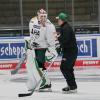 Genug trainiert: Panther-Torwart Markus Keller und AEV-Trainer Christof Kreutzer freuen sich auf das erste Saisonspiel beim Dolomitencup in Neumarkt.