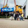 Freude beim Industrieklebstoffhersteller Delo. In Schöffelding wurde ein Weltrekord aufgestellt.