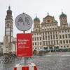 Die Menschen in Augsburg fürchten sich vor einem drohenden Lockdown in der Stadt.