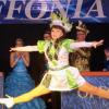 Eine schöne Show und eine geballte Ladung Fasching begeisterte die Gäste beim Hofball der Offonia: Jenny Lenhart als als Großes Tanzmariechen in Aktion.