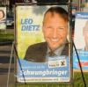 Im Landkreis Günzburg sind die Plakate von Leo Dietz verschwunden. 