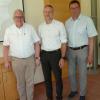 Wohin steuert der öffentliche Nahverkehr? Von links 2. VMK-Vorsitzender Josef Brandner, Dr. Stefan Meier und VMK-Vorsitzender Hubert Fischer bei einer Tagung.