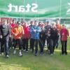 Nach dem Startschuss machten sich die Freizeitsportler auf die knapp zwölf Kilometer lange Nordic-Walking-Strecke.  