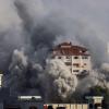 Israel reagiert nach dem Angriff der Hamas mit schweren Luftangriffen auf den Gazastreifen.