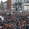 Zehntausende demonstrierten in München gegen den Rechtsextremismus.