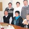 40 Jahre treue Verbundenheit feierten der Ortsverband des Roten Kreuzes Diedorf und das Marienheim Baschenegg: (von links, sitzend) Doris Singer-Schollenberg, Max Baumgärtner, Sabine Wiedemann, Centa Baumgärtner, (stehend) Andreas Böck, Elke Baumgärtner und Klaus Gruber.  