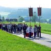 Prozessionen wie hier in den Stauden gibt es vielerorts rund um den Feiertag Christi Himmelfahrt.