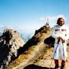 Norbert Wurzinger aus Balzhausen in der herrlichen Oberstdorfer Bergwelt, auf dem Nebelhorn in 2224 Meter Höhe im Jahr 2008. 