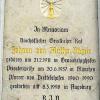 Diese Gedenktafel an der Nordwand der Prettelshofer Pfarrkirche ist dem unvergesslichen Geistlichen Rat Nägele gewidmet, der 30 Jahre Priester hier war.