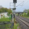 Eine der angedachten Varianten für eine Bahntrasse zwischen Ulm und Augsburg führt entlang der bestehenden Strecke durch Burlafingen. 