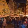 Der Nördlinger Weihnachtsmarkt wird am Freitag, 1. Dezember, eröffnet.