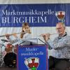 Der Nachwuchs der Burgheimer Musikkapelle präsentierte sich am Vorspielnachmittag an Flöte, Querflöte, Trompeten, Klarinette, Tenorhorn und Saxofon.  
