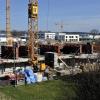 Das Ulrichswerk hat auf dem nördlichen Teil des Wiesengrunds sein Wohnungsbauprojekt bereits begonnen. 	