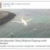 Flug MH370 gefunden: Wer ein Video mit dieser Behauptung bei Facebook eingeblendet bekommt, sollte vorsichtig sein. Es handelt sich um einen Trick von Betrügern.