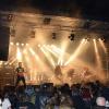 Die Band Leatherwolf beim Auftritt in Oberndorf. Das Festival lockte viele Besucher an. 