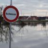 Das Hochwasser in Donauwörth 2018 ging letztlich glimpflich aus. Hochwasserschutz steht dauernd auf der Agenda in der Region..