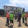 Nach Fertigstellung der Wasserleitung samt Hausanschlüssen freuten sich die Beteiligten über das gelungene Projekt, das Bedürftigen in Albanien das Leben leichter macht. 