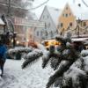 Pünktlich zum ersten Advent könnte auch im Flachland der erste Schnee fallen. 