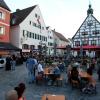 In Krumbach läuft aktuell die Veranstaltungsreihe "Live am Marktplatz".