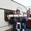 Gerhard Lechner (links) und  Stefan Steppberger haben Tickets gegen Liverpool ergattert.