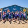 Die Albino-Kinder in Namibia haben Hilfe zum Beispiel in Form von Sonnencreme bekommen.