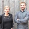 Das erfolgreiche Paar Nina Probst und Fabian Hajek wohnt in Augsburg und arbeitet derzeit von zu Hause aus.